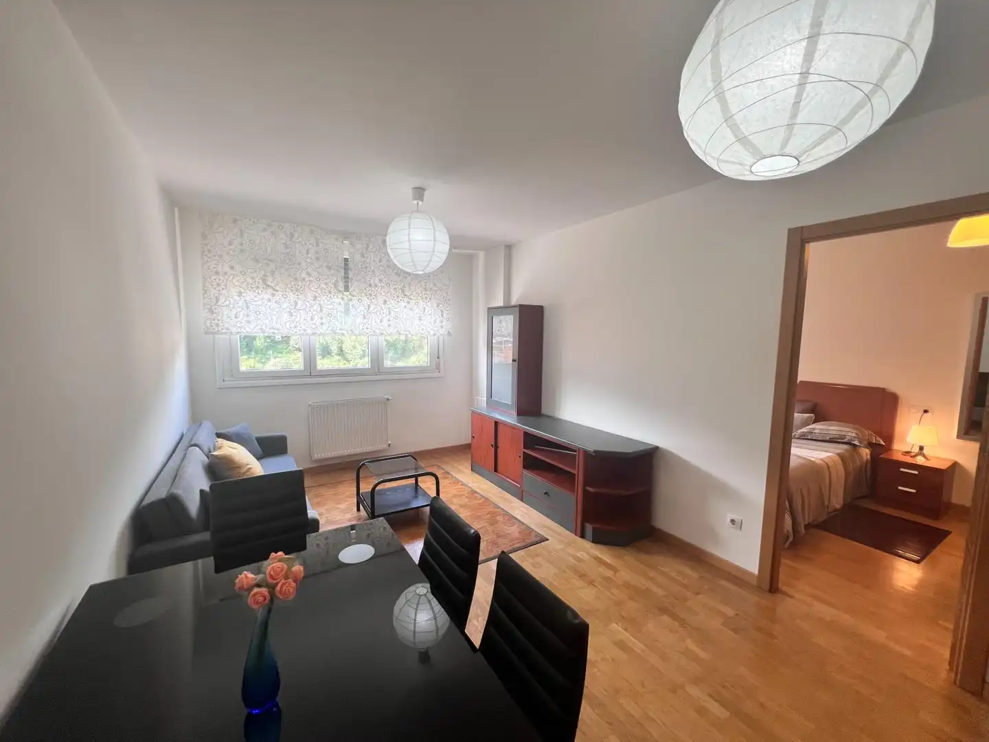 Sala d'estar de Apartament en venda en Langreo amb Calefacció i Moblat