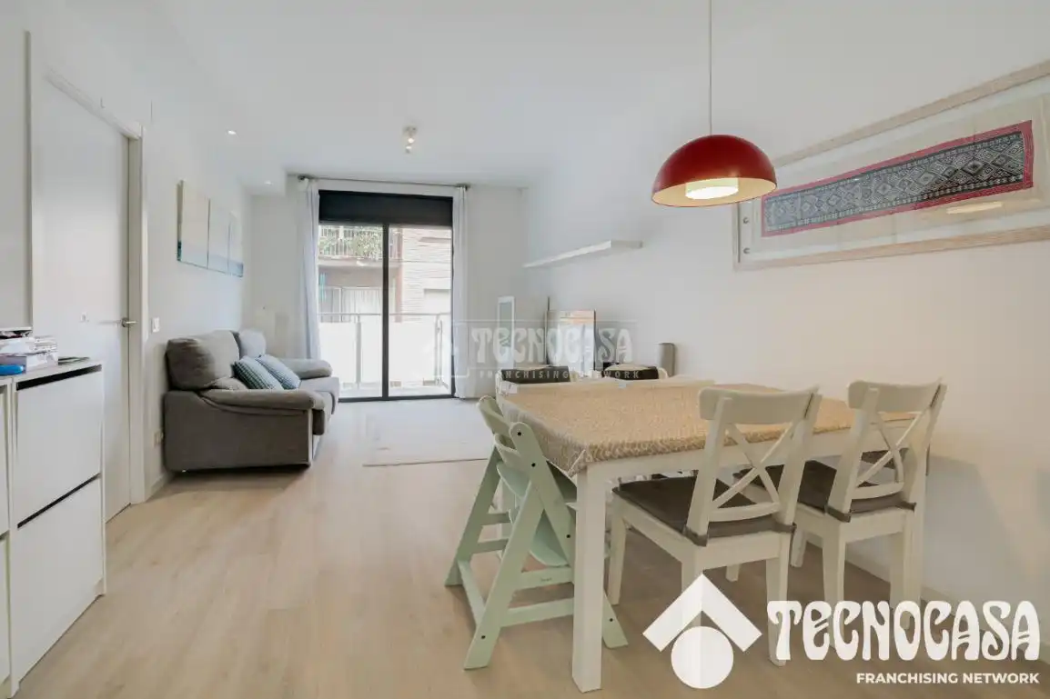 Sala de estar de Piso en venta en Barcelona con Aire acondicionado, Calefacción y Terraza