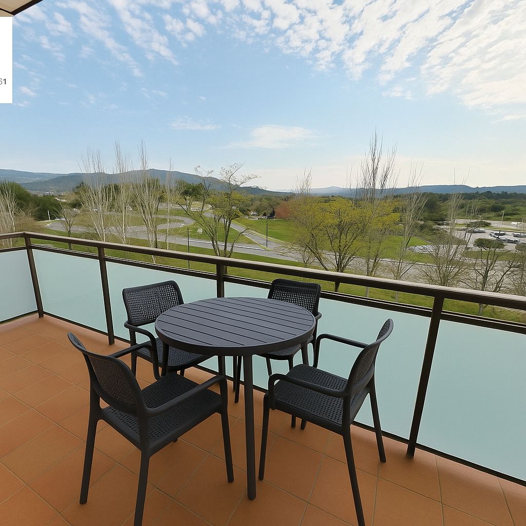 Terrace of Flat for sale in Mollet del Vallès  with Air Conditioner, Heating and Furnished