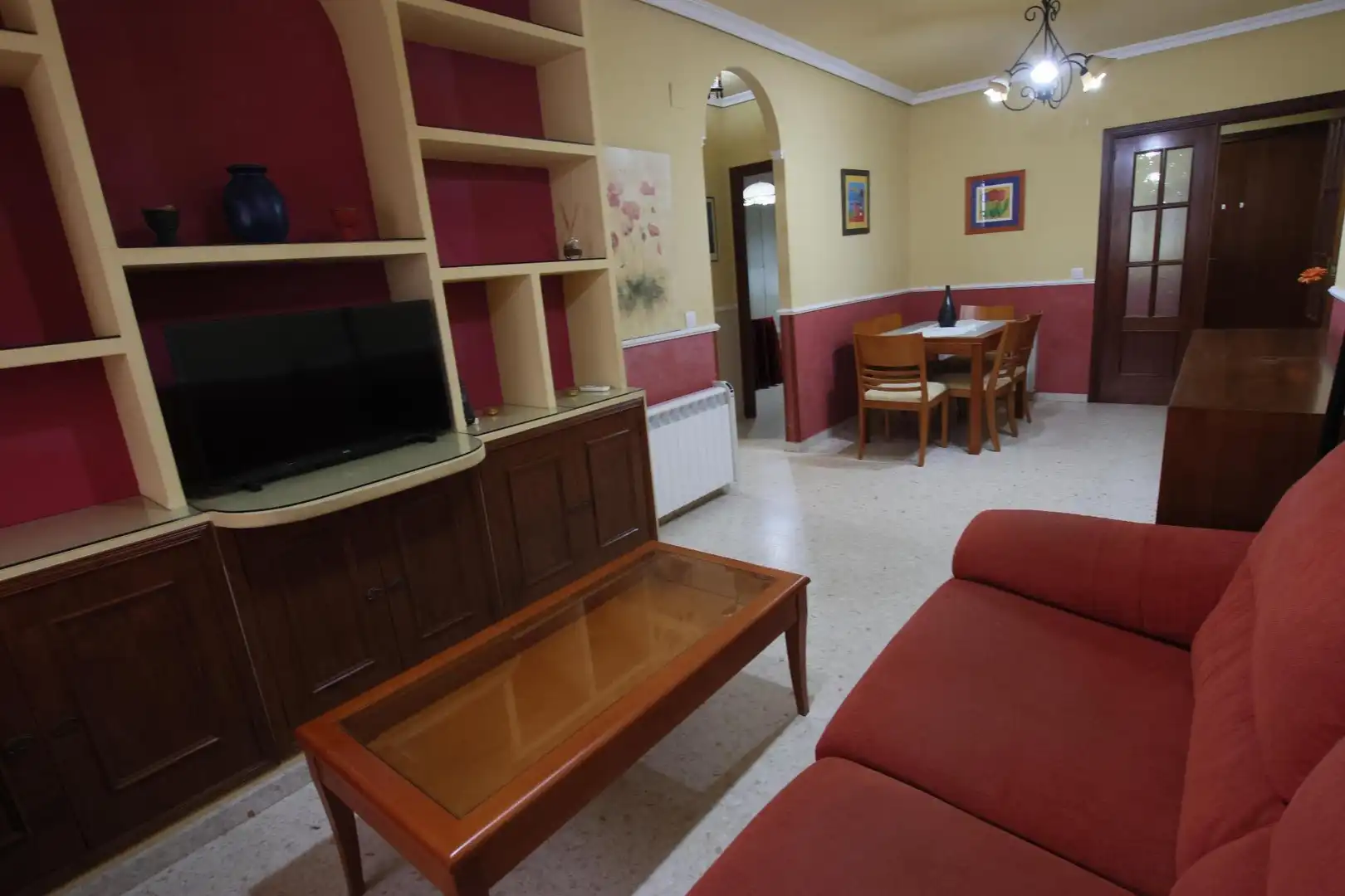 Sala de estar de Piso en venta en Badajoz con Aire acondicionado y Calefacción