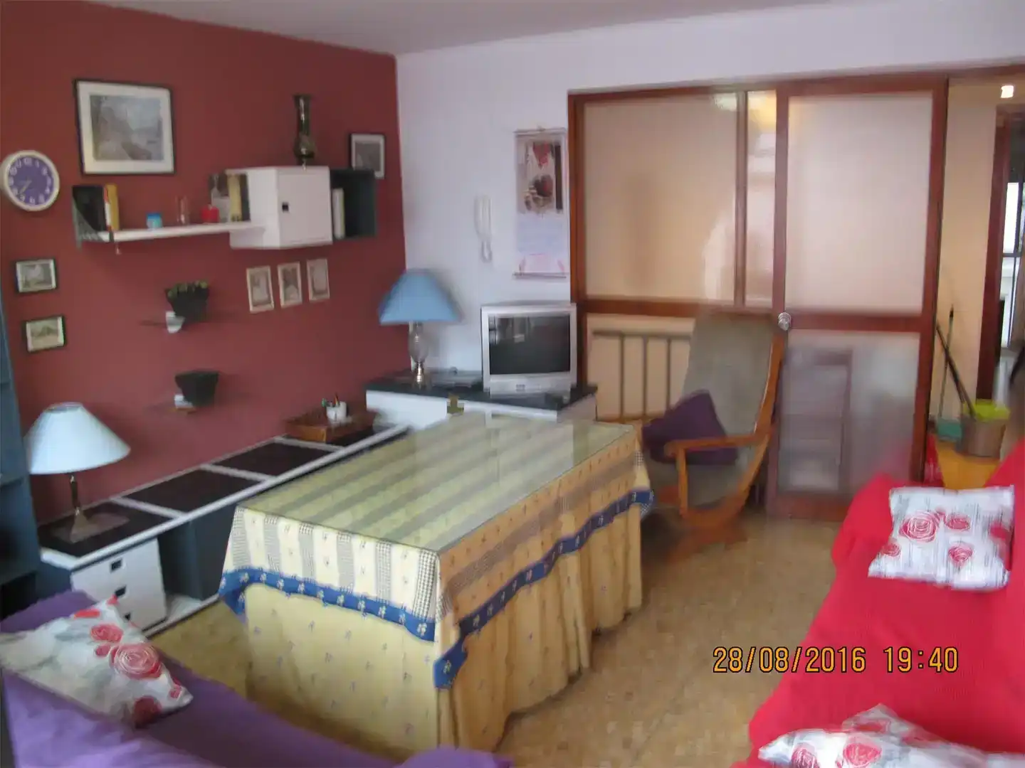 Sala de estar de Piso de alquiler en Casco Antiguo