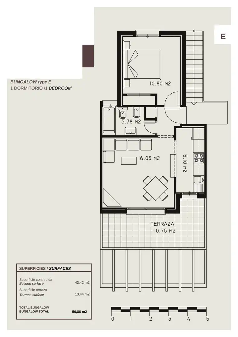 Bungalow avec piscine à vendre à Cometa, imagen 51