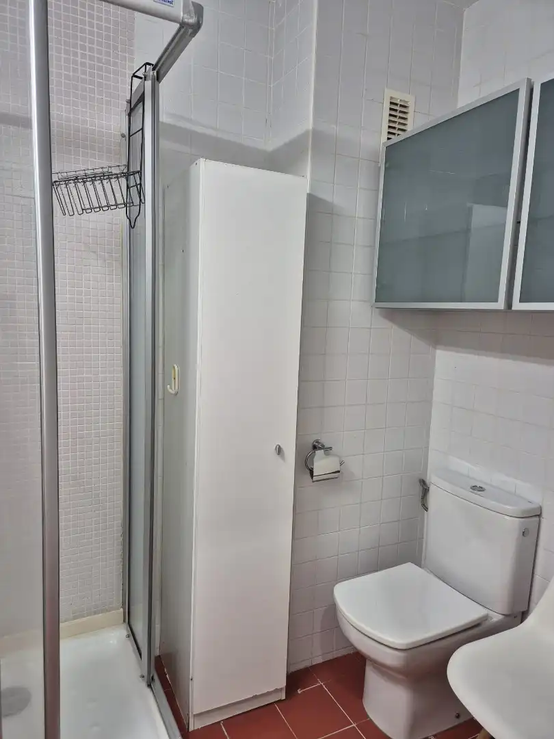 Bathroom of Flat for sale in Barcelona  with Heating, Parquet flooring and Furnished