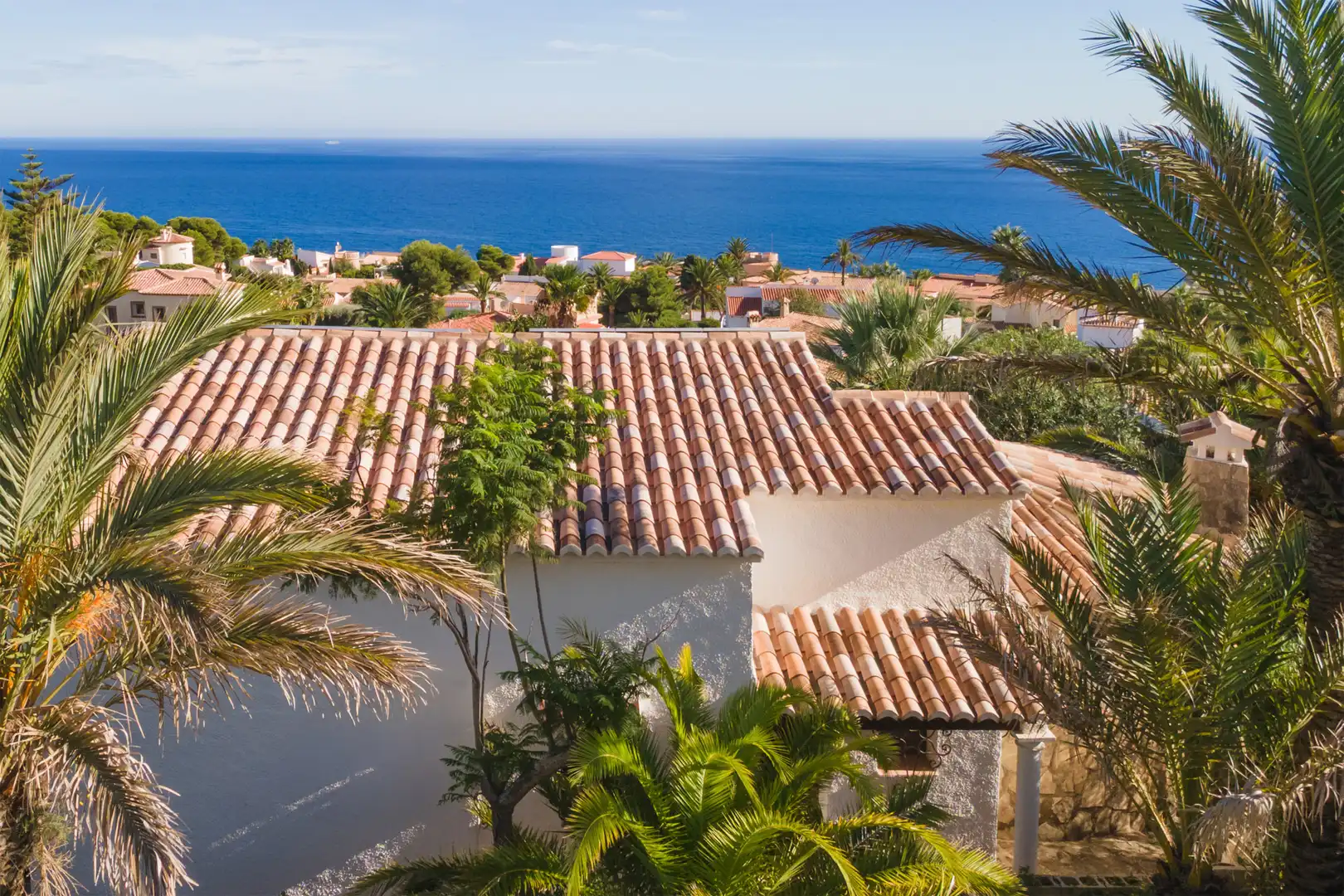 Vista exterior de Casa o xalet en venda en Jávea / Xàbia amb Aire condicionat, Jardí privat i Terrassa
