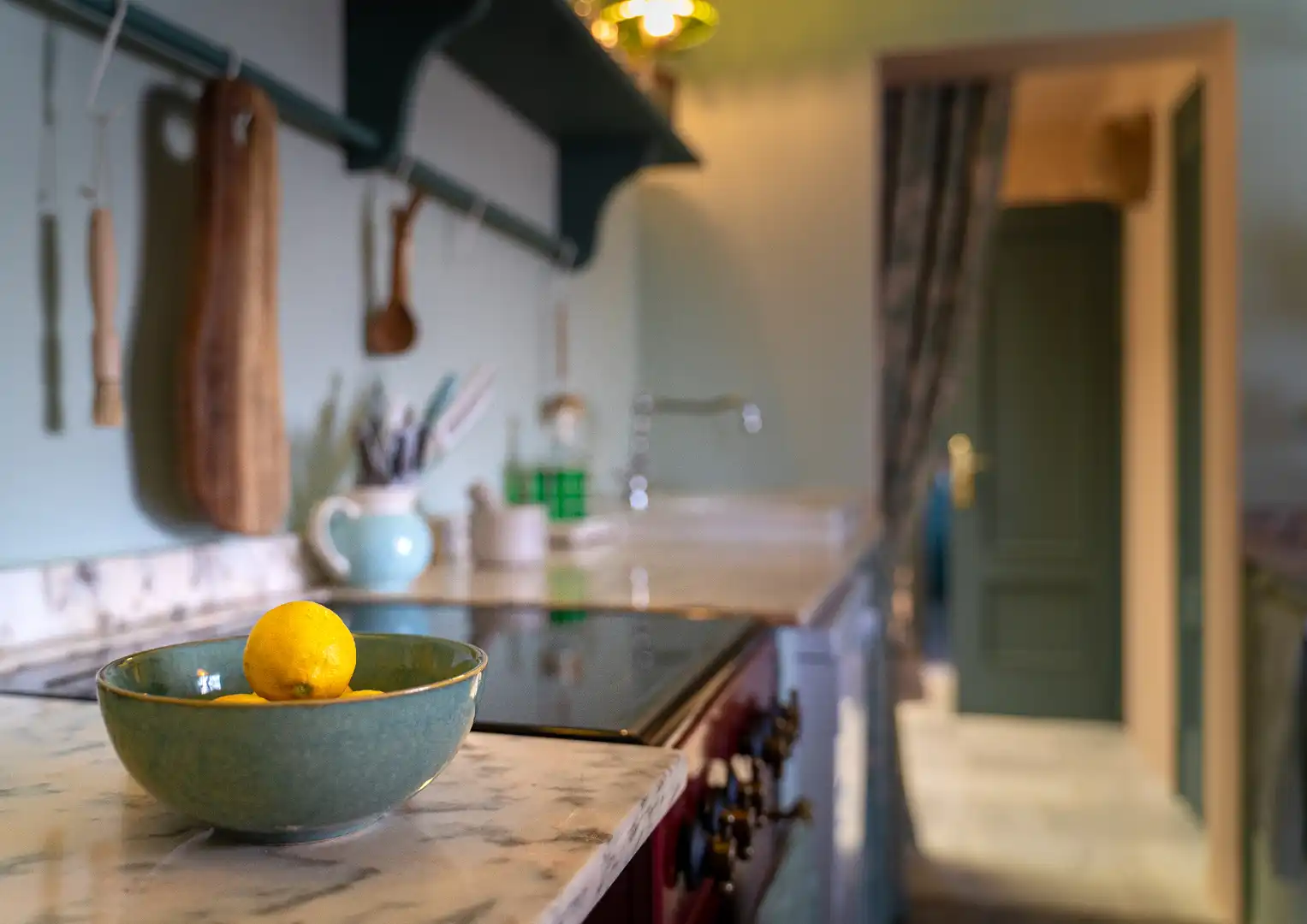 Kitchen of Detached homes for sale in Marbella  with Air Conditioner, Terrace and Storage room