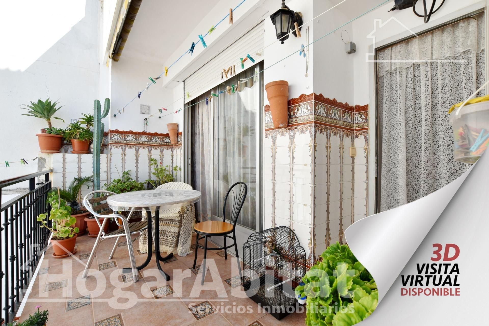 Terrace of Flat for sale in La Font d'En Carròs  with Air Conditioner, Heating and Terrace