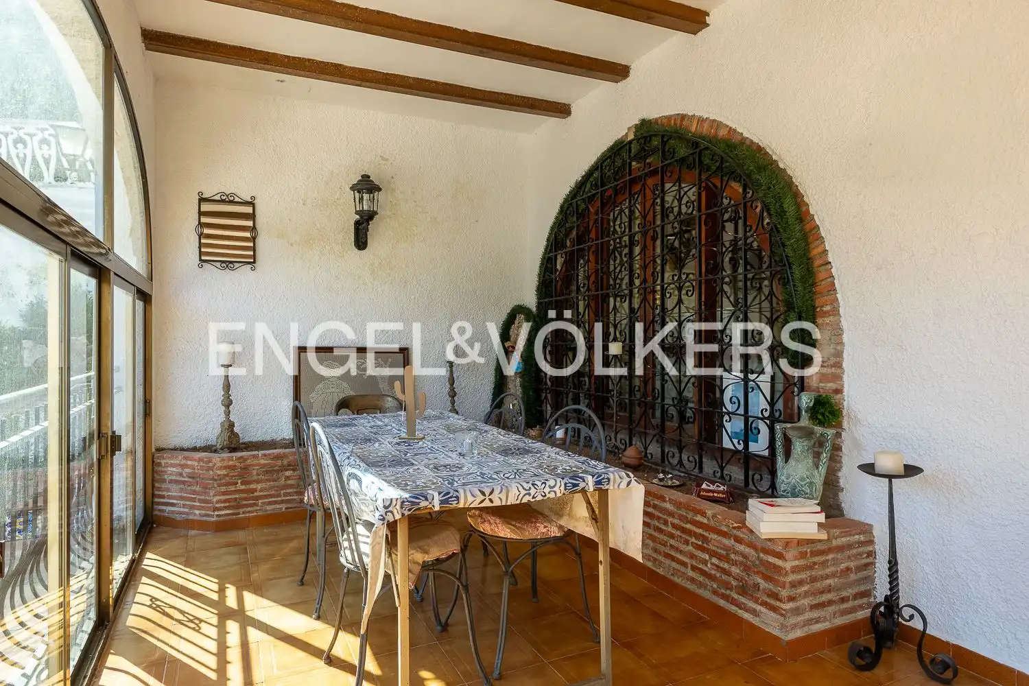 Comedor de Casa o chalet en venta en La Font d'en Carròs con Aire acondicionado, Calefacción y Jardín privado