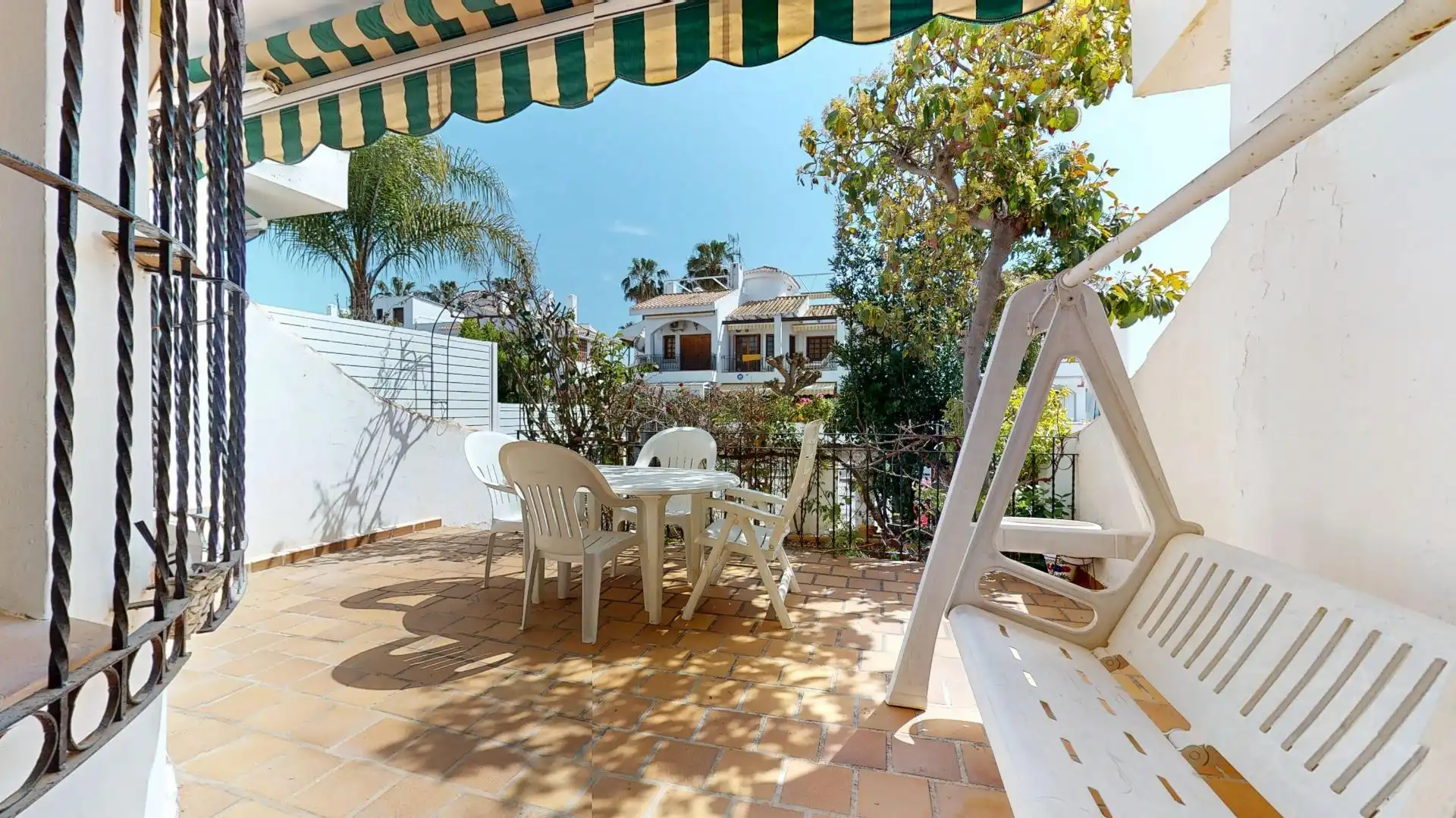 Terraza de Casa adosada en venta en Pilar de la Horadada con Terraza, Amueblado y Balcón