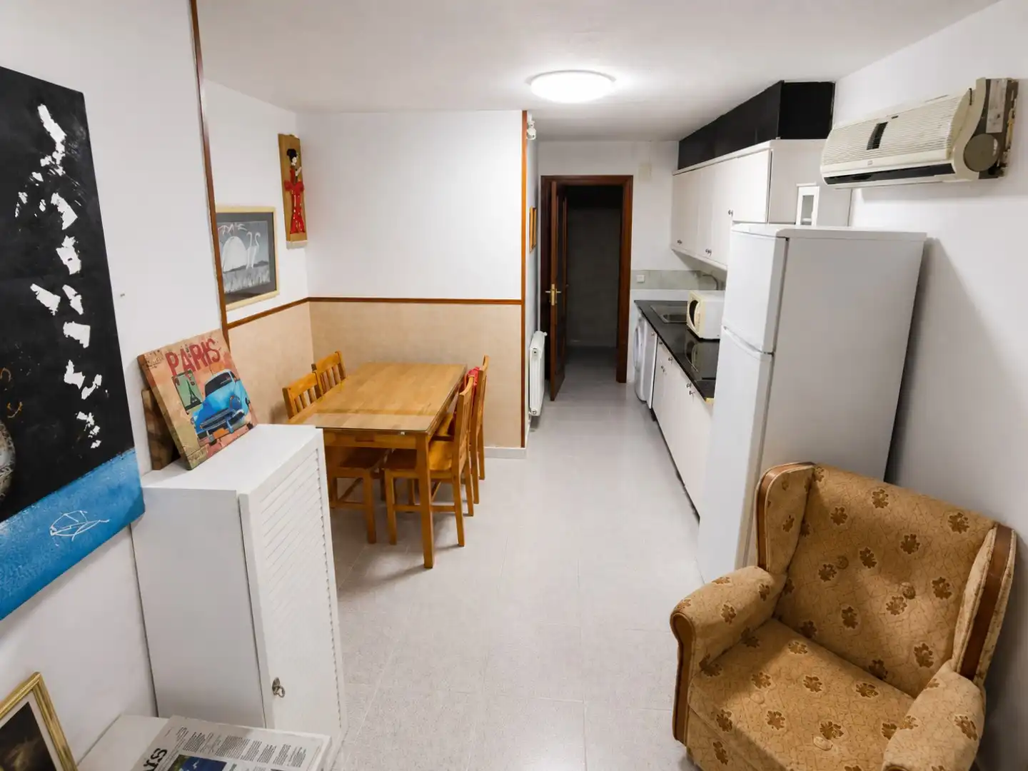 Cuina de Pis per a compartir en Fuenlabrada amb Calefacció, Terrassa i Moblat