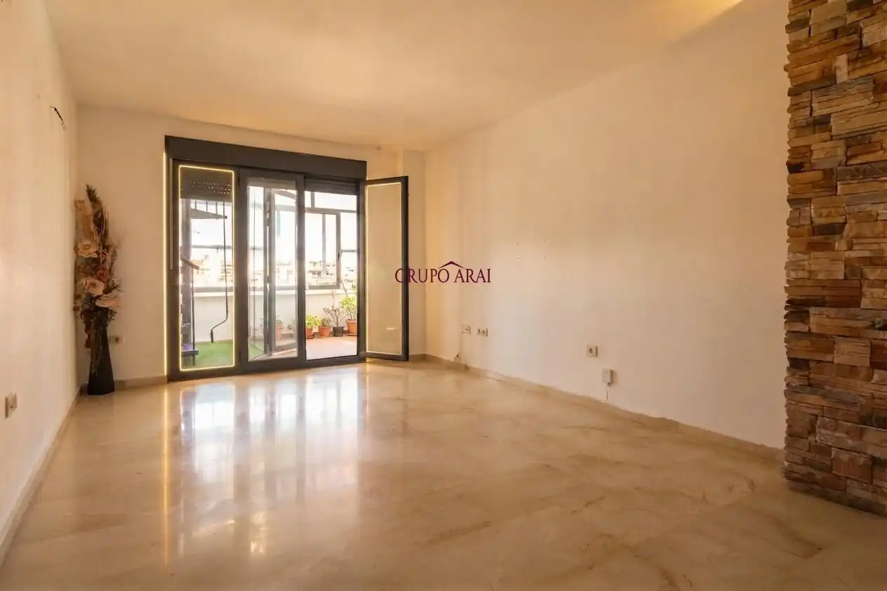 Living room of Attic for sale in Alicante / Alacant  with Heating, Private garden and Terrace