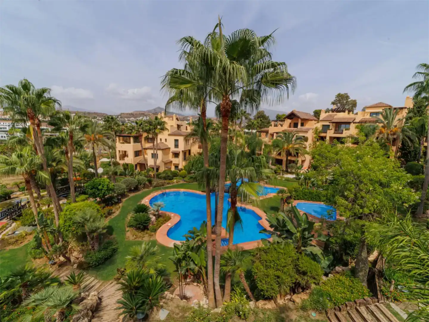 Garten von Dachboden zum Verkauf in Estepona mit Klimaanlage