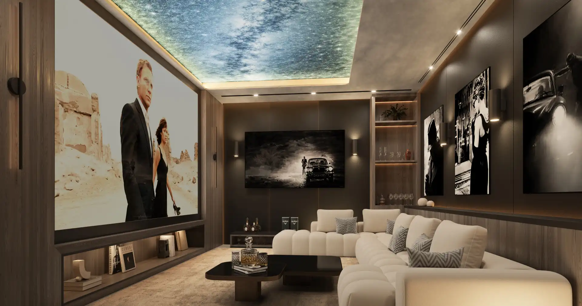 Wohnzimmer von Haus oder Chalet zum Verkauf in Marbella mit Klimaanlage, Heizung und Privatgarten