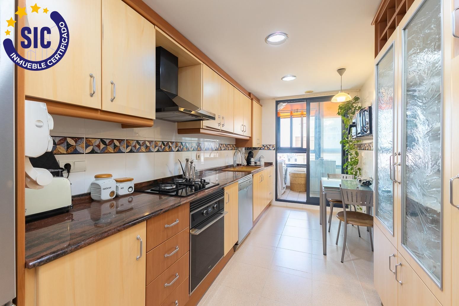 Kitchen of Attic for sale in Mislata  with Heating, Private garden and Parquet flooring