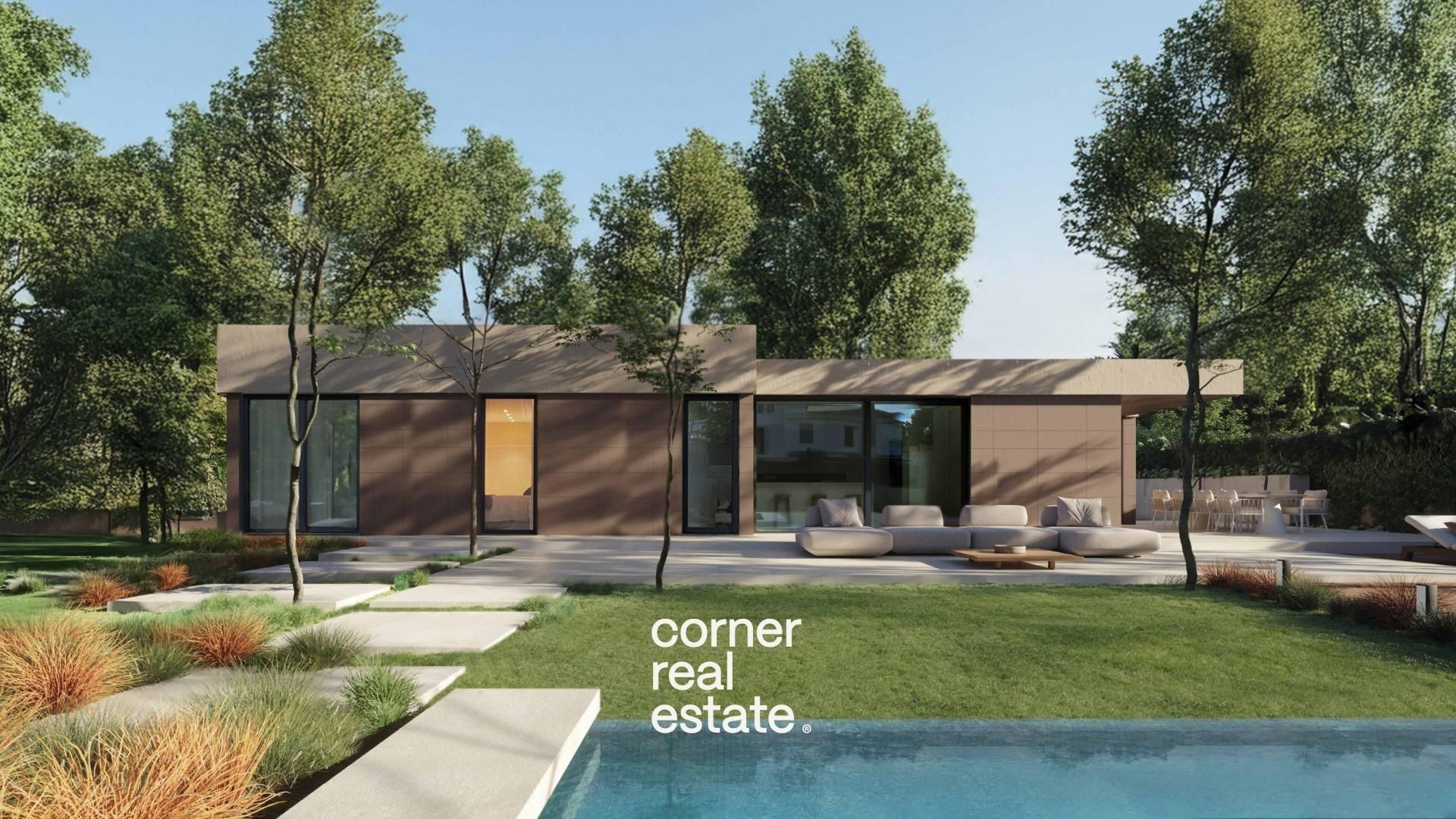 Exterior view of House or chalet for sale in Cerdanyola del Vallès  with Air Conditioner, Parquet flooring and Swimming Pool