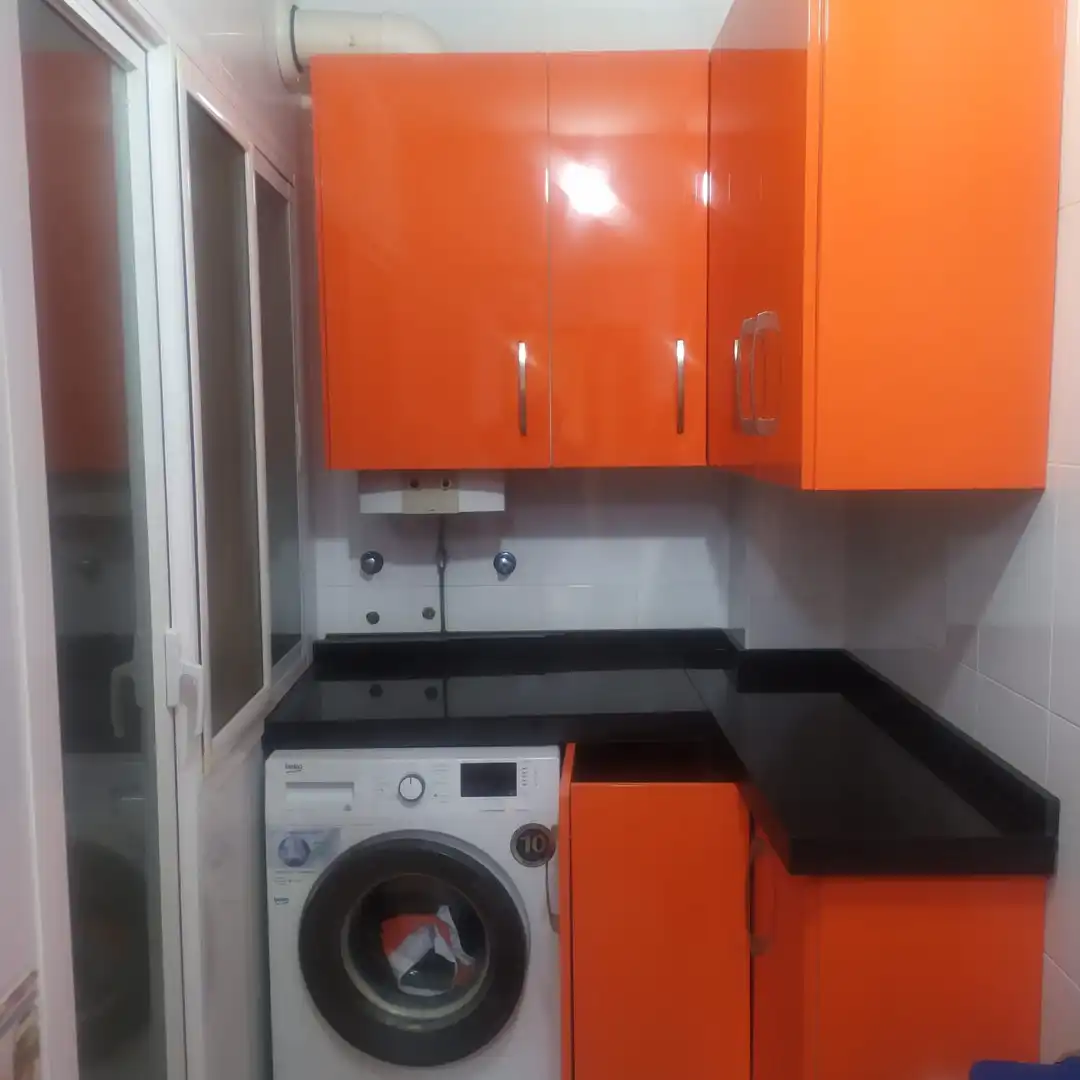 Kitchen of Flat for sale in Vélez-Málaga  with Air Conditioner, Terrace and Community pool