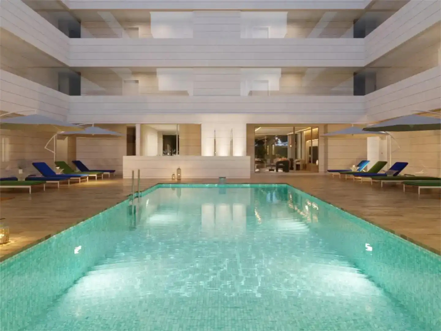 Piscina de Piso en venta en  Madrid Capital con Aire acondicionado, Piscina y Balcón