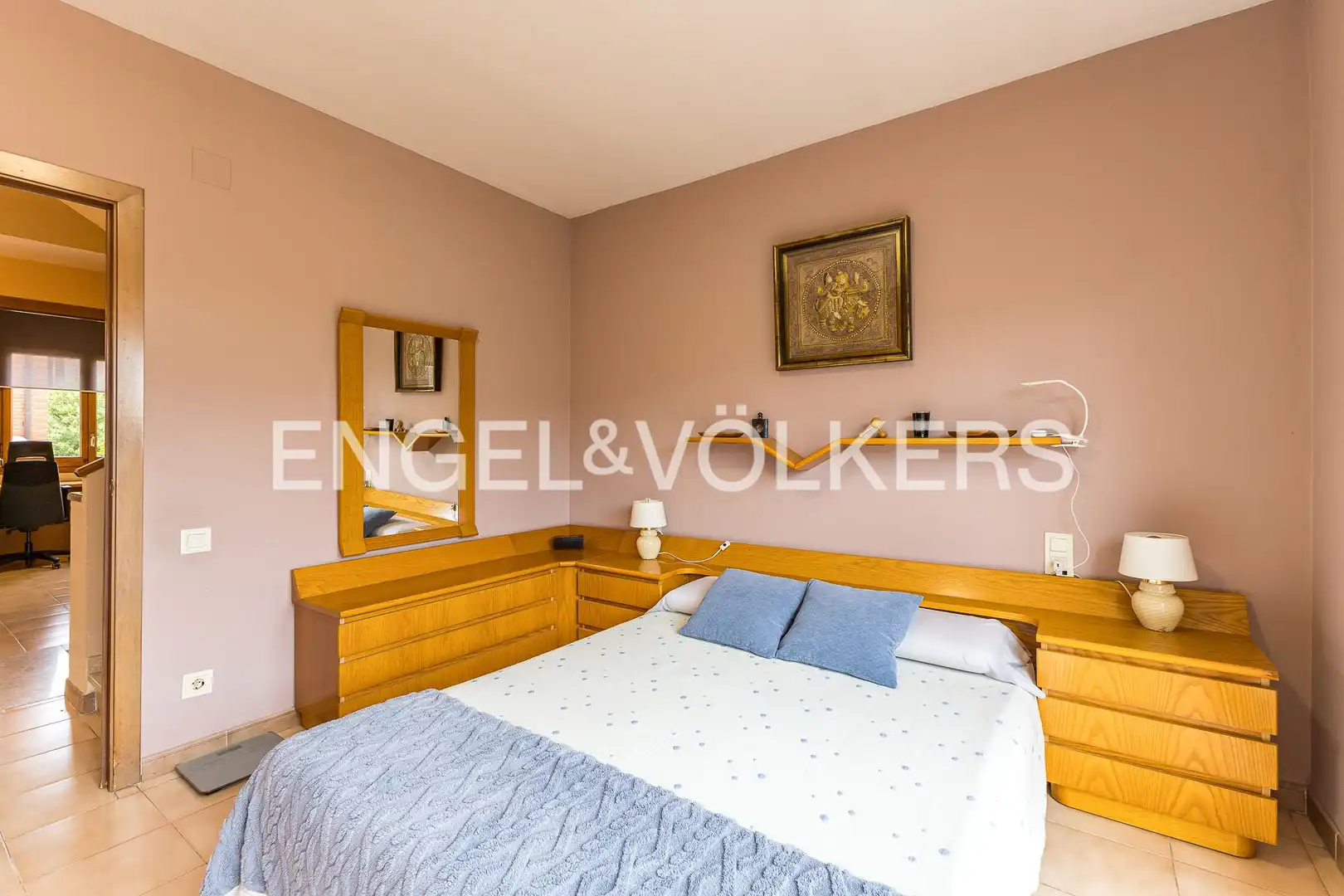 Bedroom of Houses for sale in Sant Cugat del Vallès  with Air Conditioner, Heating and Private garden