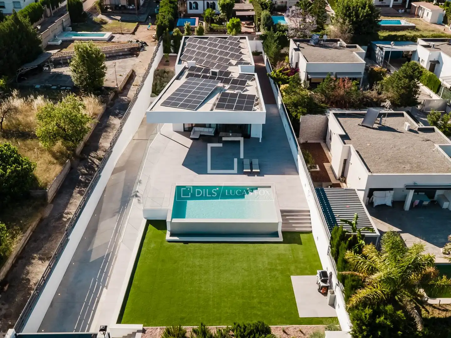 Vista exterior de Casa o chalet en venta en Náquera con Aire acondicionado, Calefacción y Jardín privado