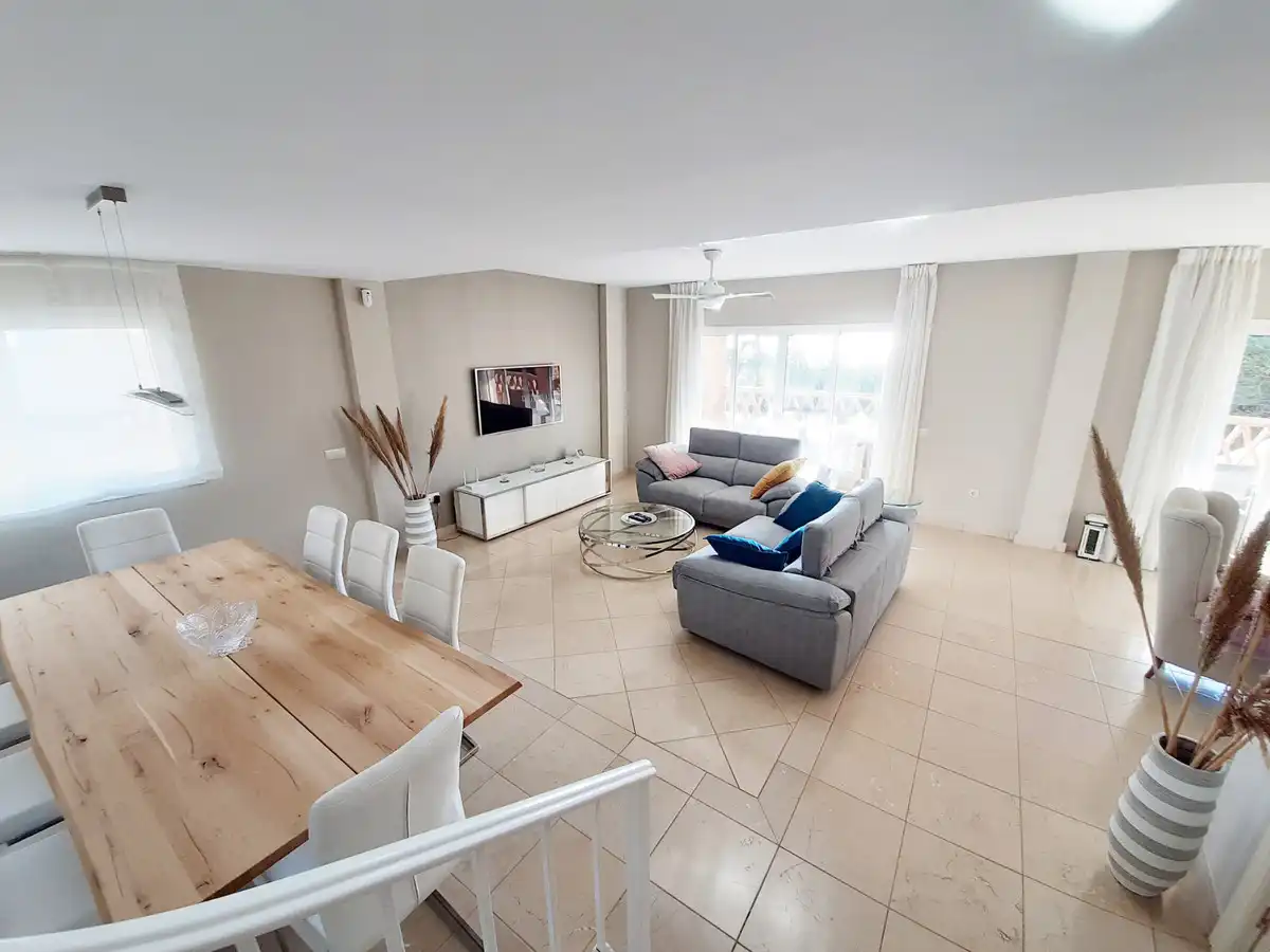 Living room of Houses for sale in Mijas  with Air Conditioner, Heating and Private garden