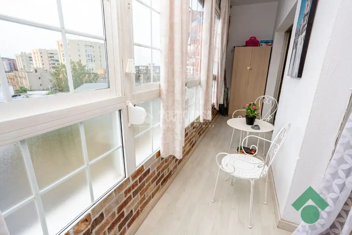 Balcony of Flat for sale in Algeciras  with Terrace, Storage room and Furnished