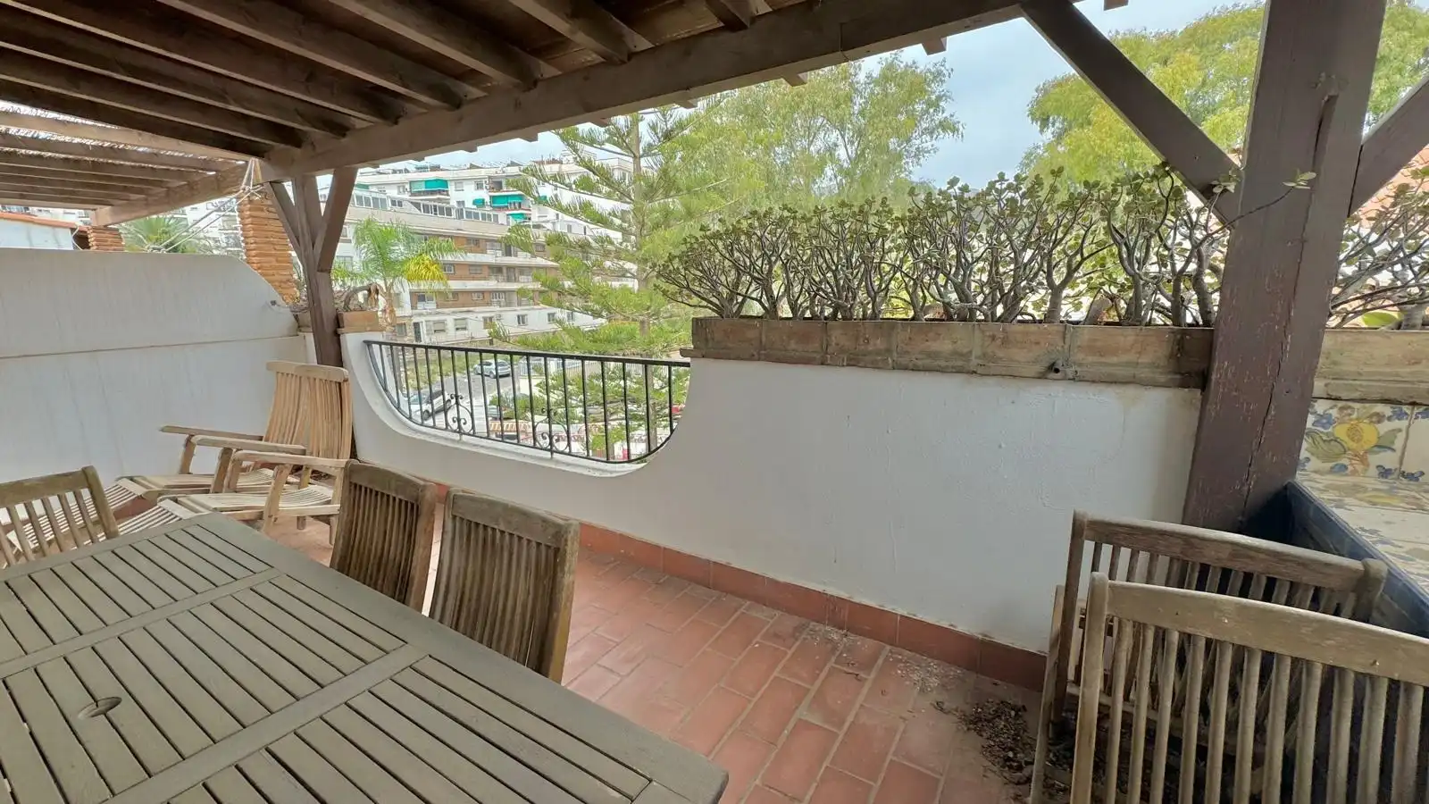 Terrassa de Casa o xalet en venda en Torremolinos amb Aire condicionat, Calefacció i Jardí privat