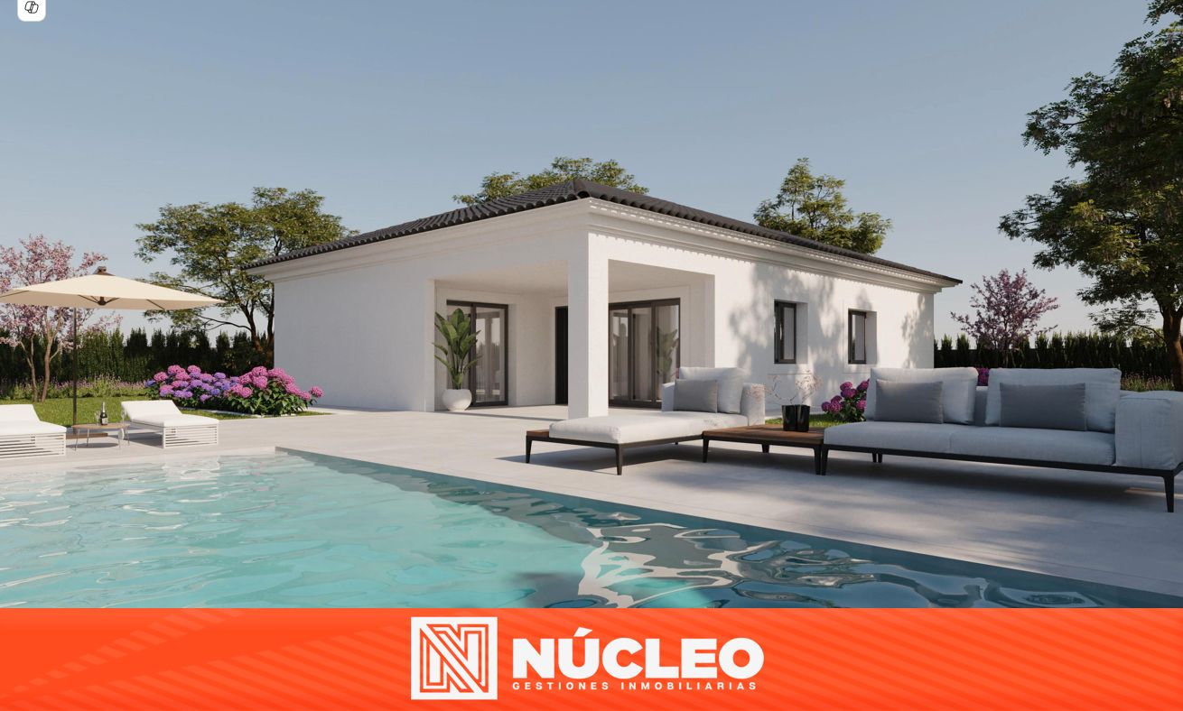 Vista exterior de Casa o xalet en venda en Aspe amb Aire condicionat, Jardí privat i Terrassa