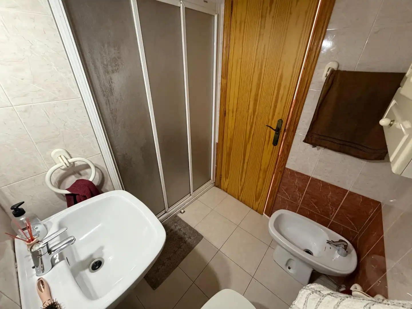 Bathroom of Flat for sale in Oropesa del Mar / Orpesa  with Air Conditioner, Furnished and Balcony