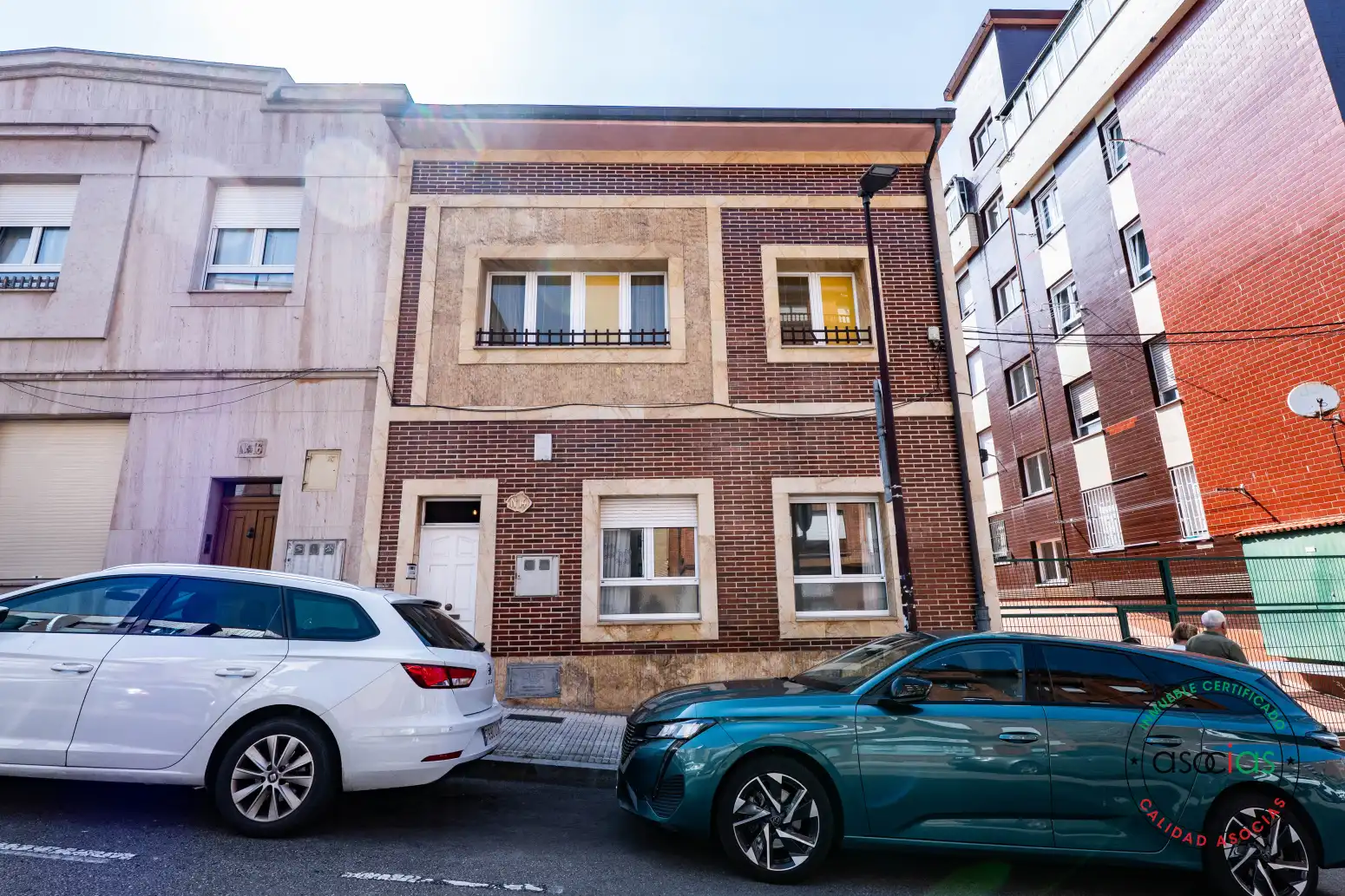 Außenansicht von Dachboden zum Verkauf in Gijón  mit Heizung, Parkett und Terrasse