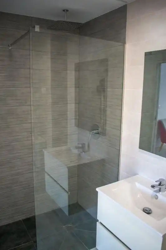 Bany de Apartament en venda en Calpe / Calp amb Terrassa, Moblat i Piscina comunitària
