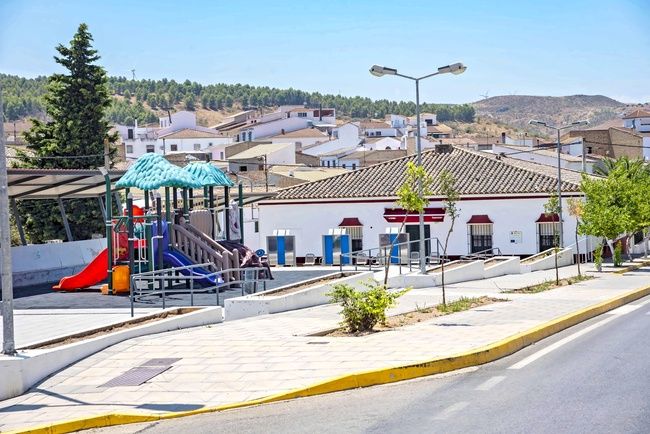 Vista exterior de Casa adosada en venda en Martín de la Jara
