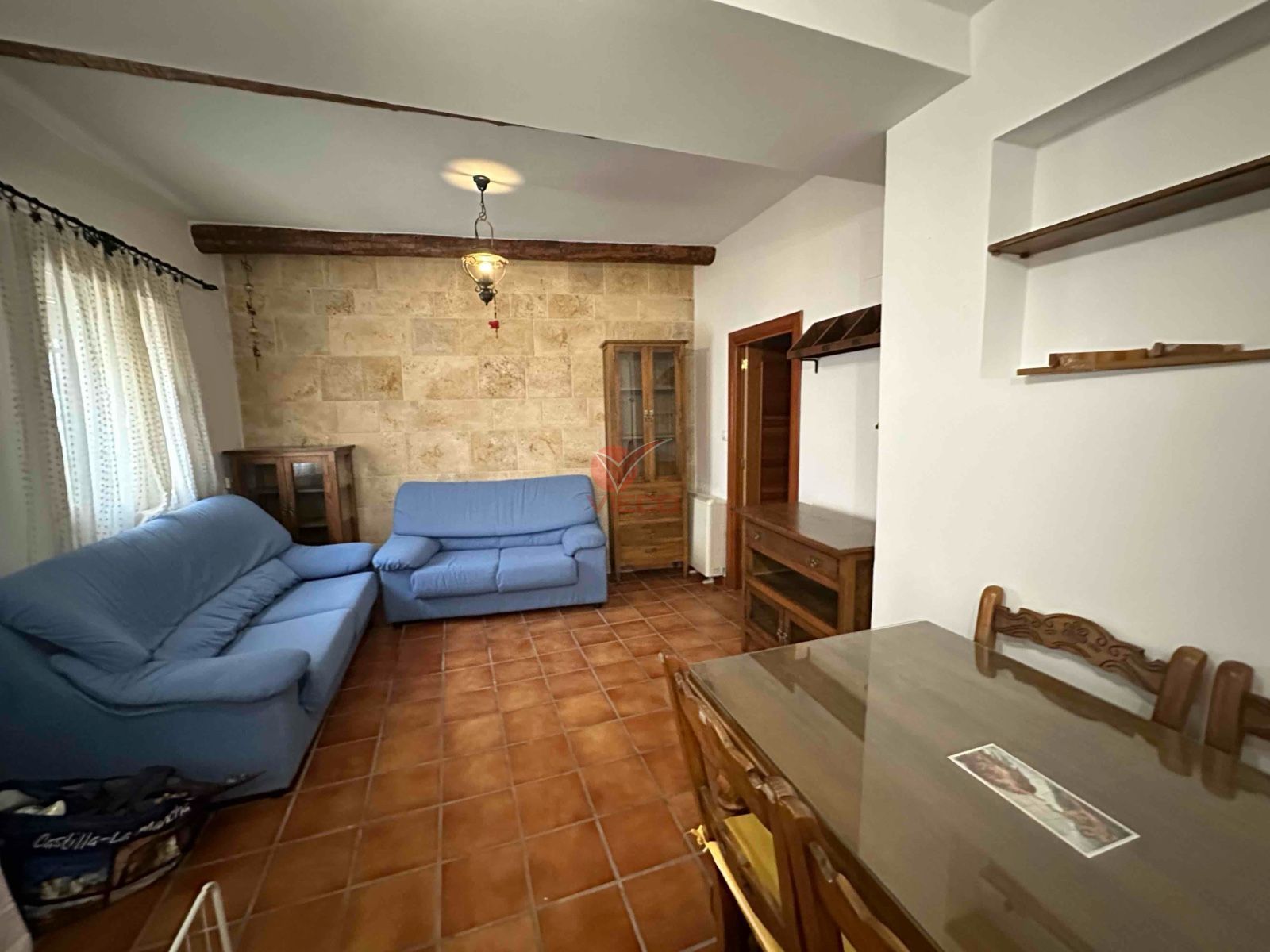 Sala d'estar de Casa o xalet en venda en Cuenca Capital amb Calefacció i Terrassa