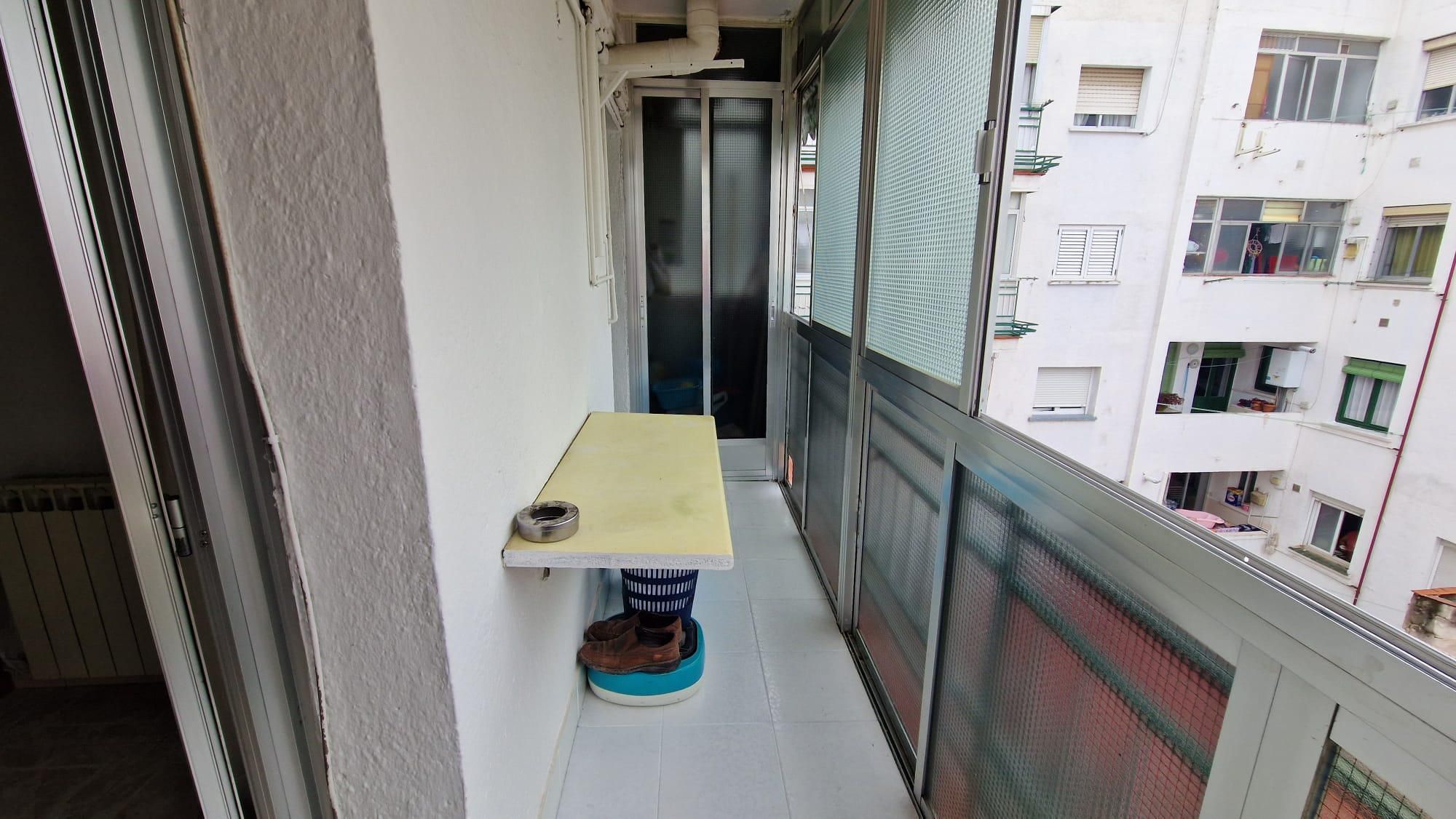 Balcony of Flat for sale in  Madrid Capital  with Air Conditioner, Heating and Terrace