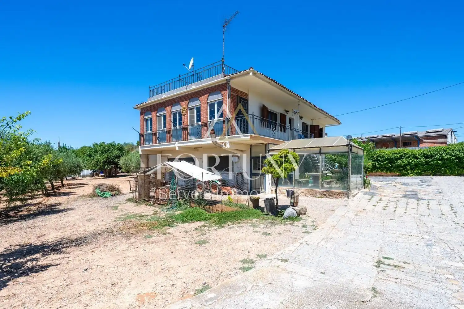 Vista exterior de Casa o chalet en venta en L'Espluga de Francolí con Piscina