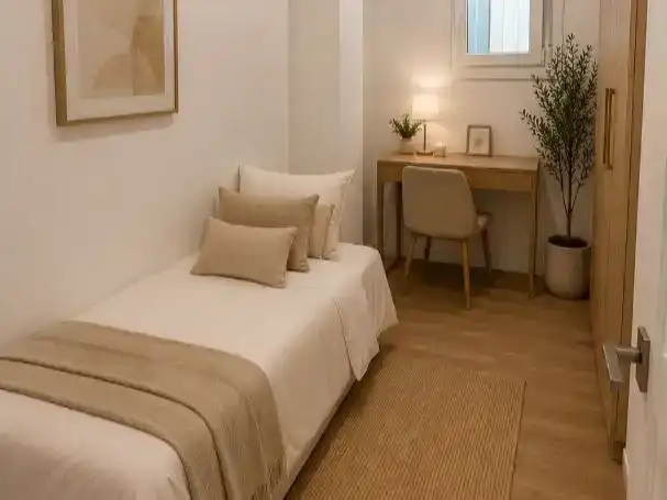 Bedroom of Flat for sale in  Barcelona Capital