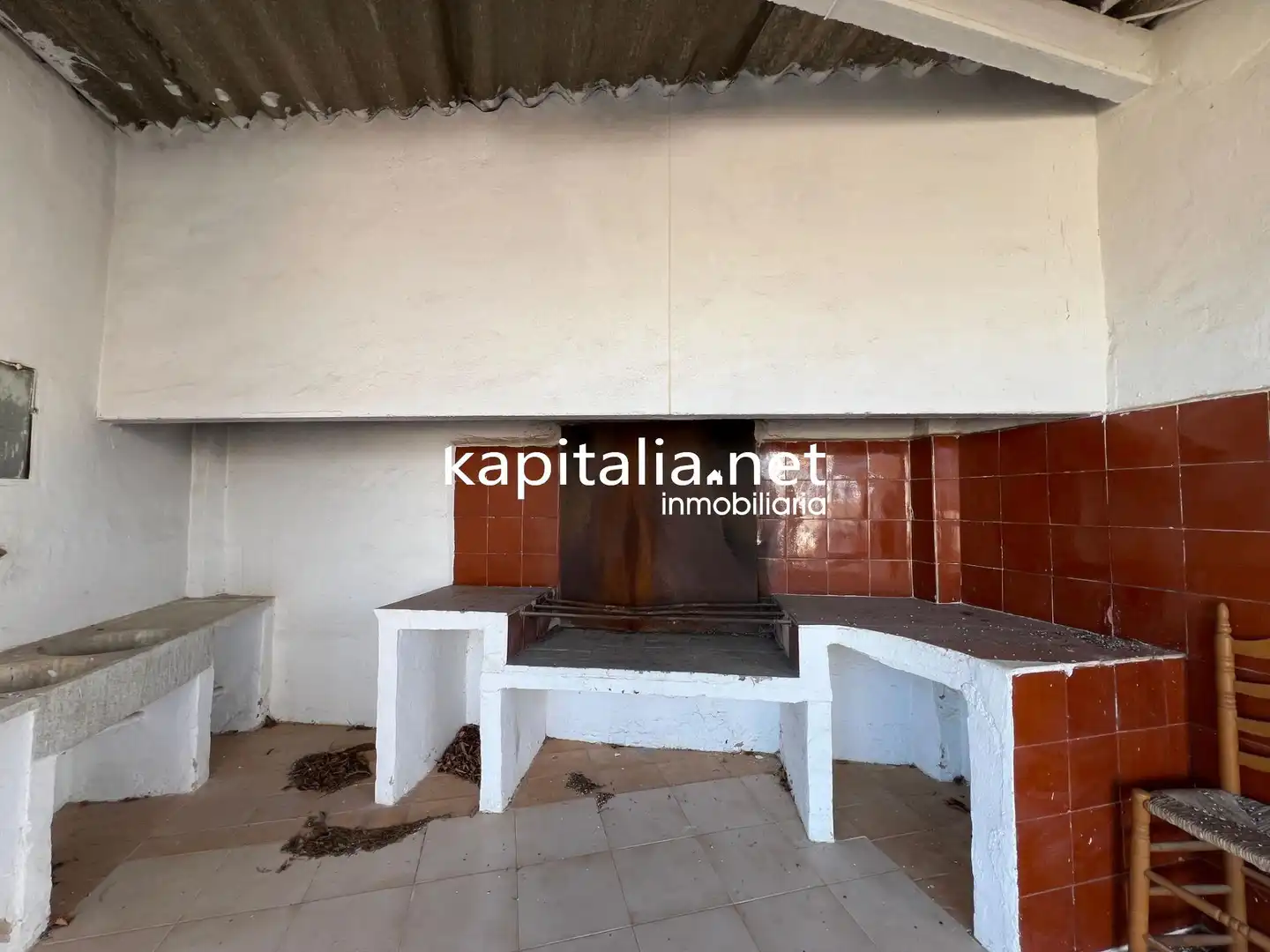 Cuina de Casa o xalet en venda en Ontinyent amb Traster i Piscina
