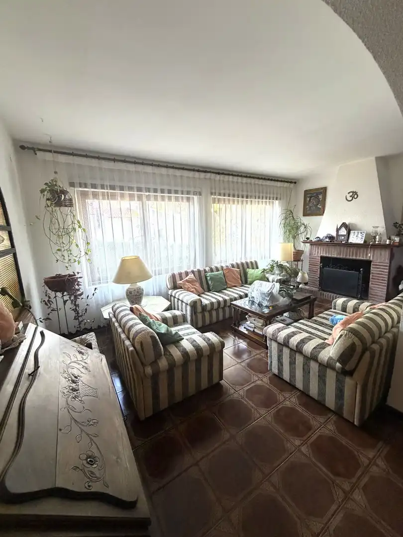 Sala de estar de Casa adosada en venta en Elviria - Cabopino