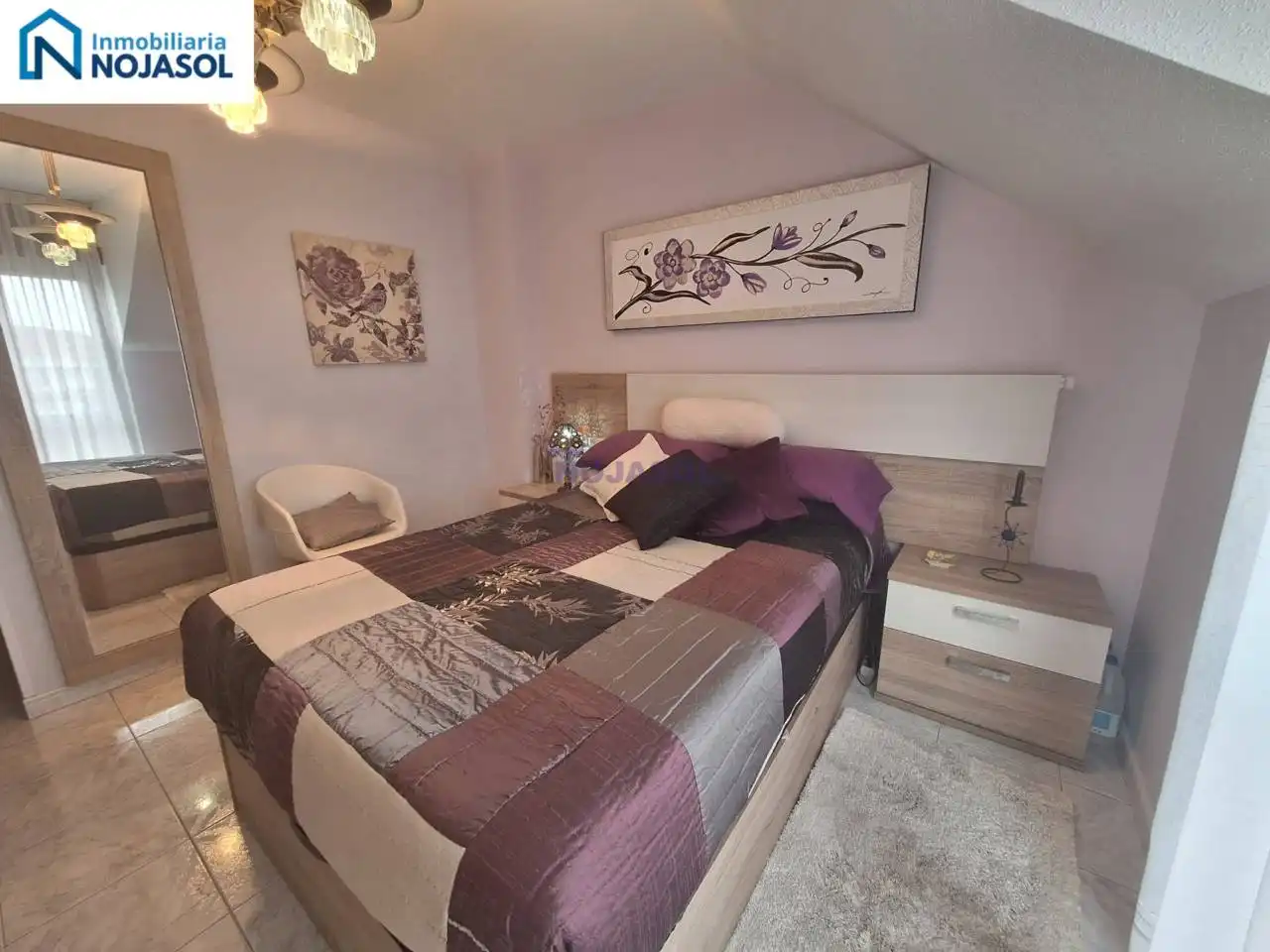Schlafzimmer von Wohnungen zum Verkauf in Noja mit Heizung, Terrasse und Möbliert
