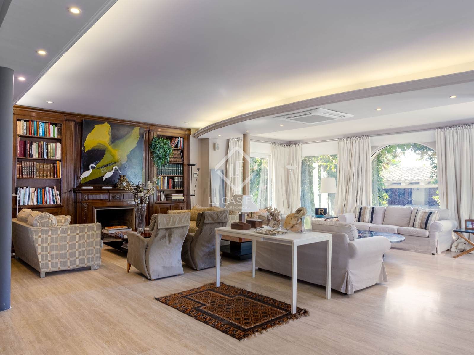 Living room of House or chalet for sale in El Masnou  with Air Conditioner, Heating and Private garden