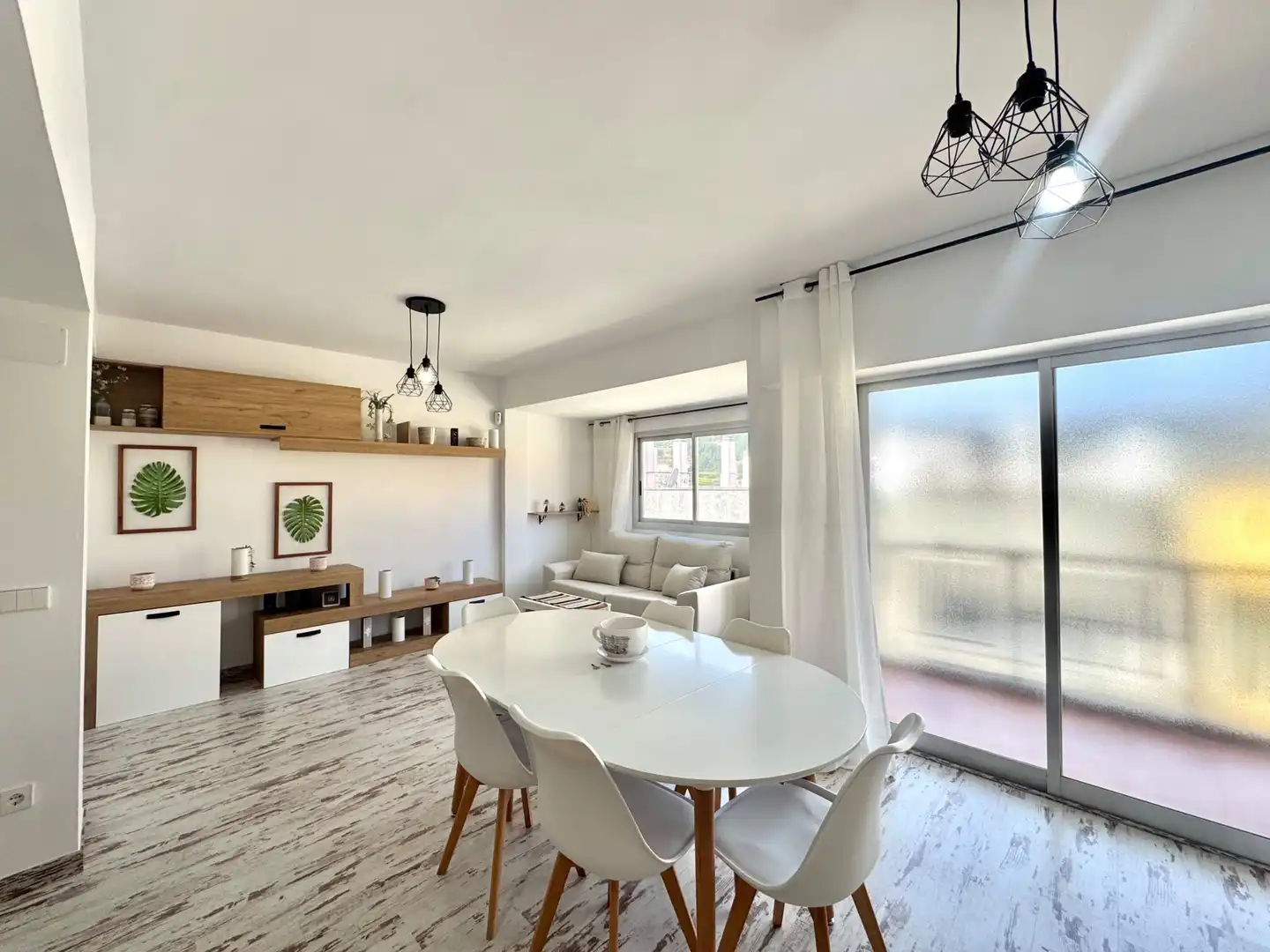 Esszimmer von Wohnung zum Verkauf in Gandia mit Klimaanlage, Abstellraum und Balkon