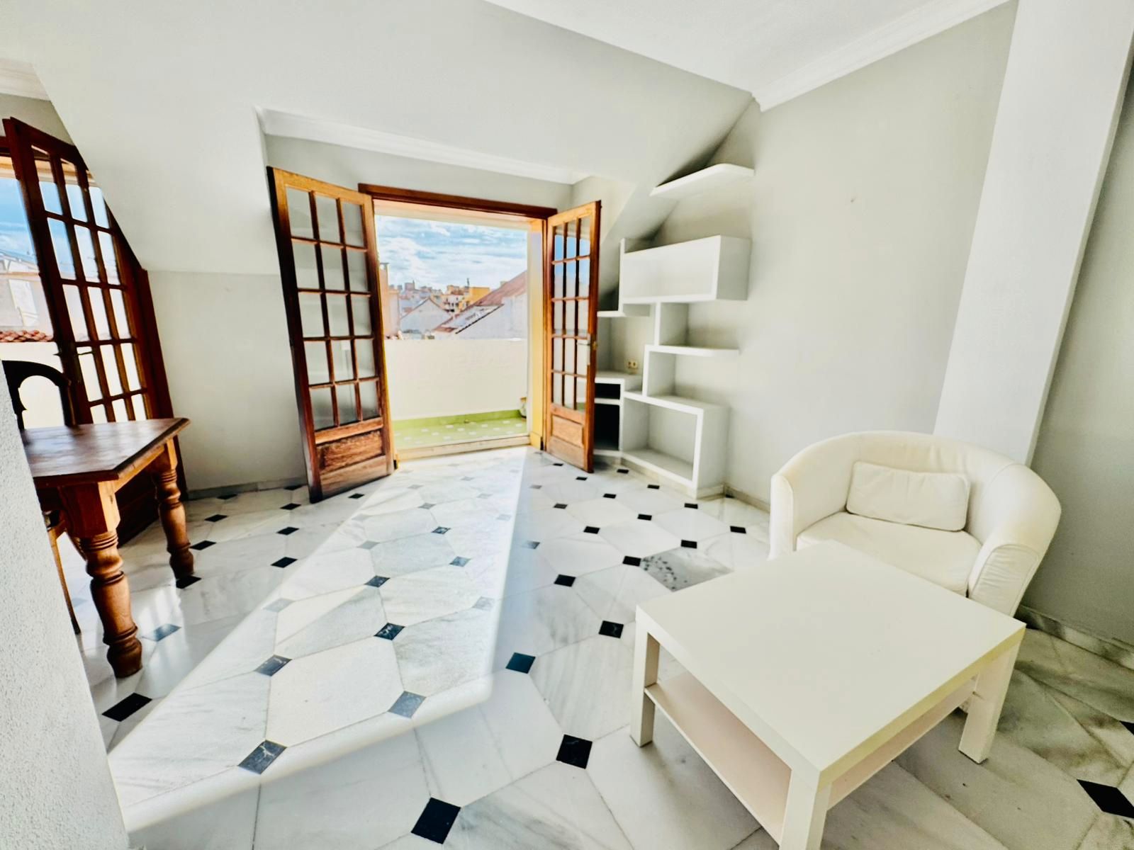 Living room of Attic for sale in Fuengirola  with Terrace and Furnished