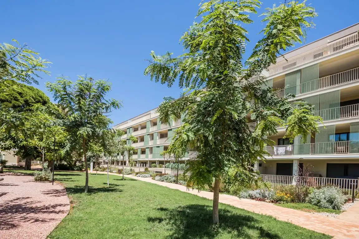 Vista exterior de Apartamento de alquiler en Dénia con Aire acondicionado, Jardín privado y Terraza