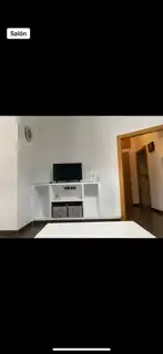 Sala de estar de Piso de alquiler en Málaga con Aire acondicionado, Amueblado y Horno