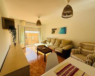 Living room of Flat for sale in Roquetas de Mar  with Air Conditioner, Storage room and Balcony