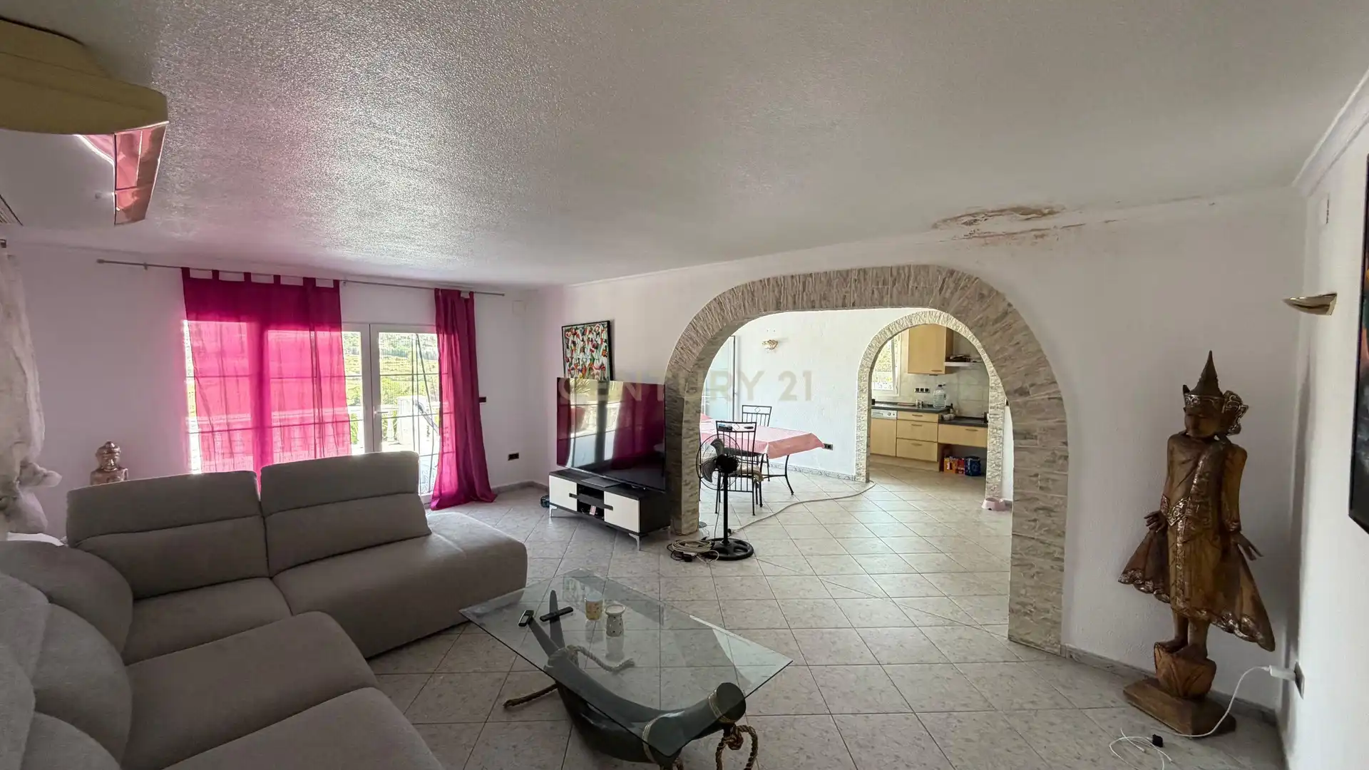 Sala de estar de Casa o chalet en venta en Calpe / Calp con Aire acondicionado, Jardín privado y Trastero