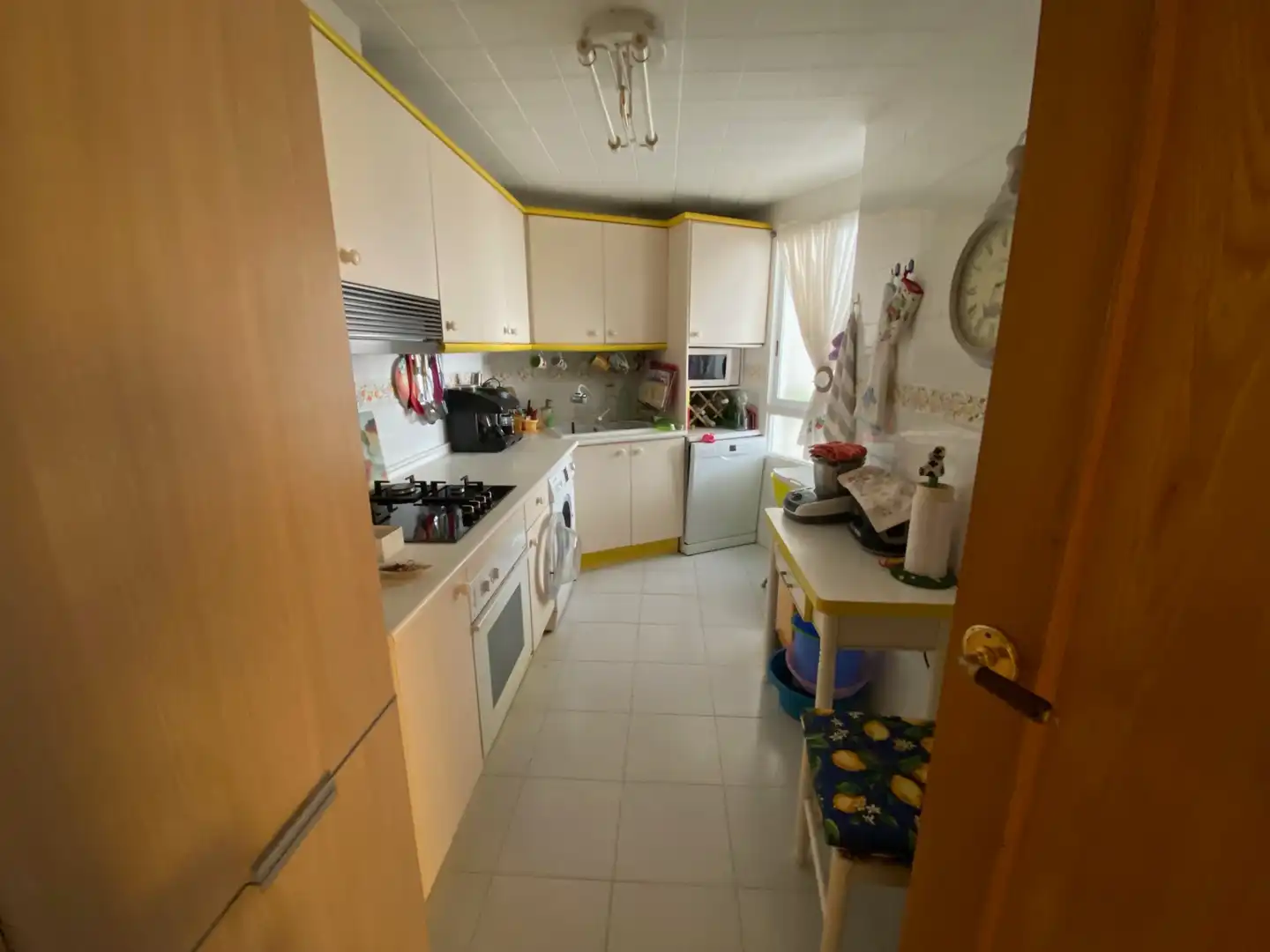 Cocina de Piso de alquiler en Alicante / Alacant con Amueblado, Horno y Lavadora