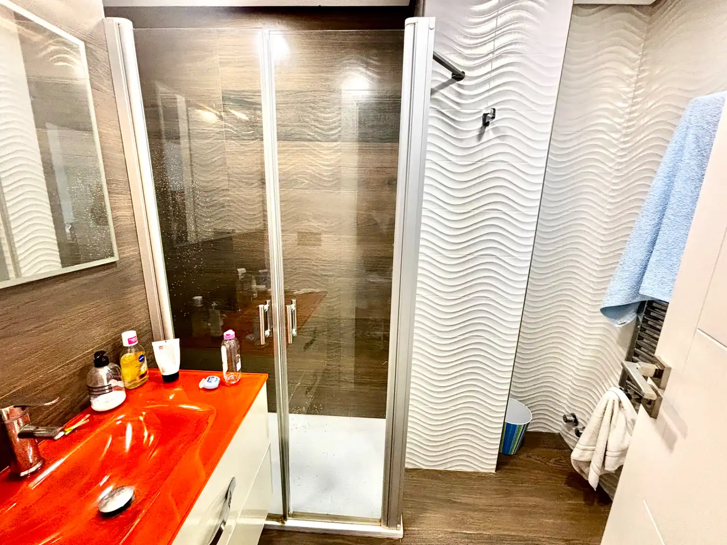 Badezimmer von Maisonette zum Verkauf in Lugo mit Heizung, Parkett und Terrasse
