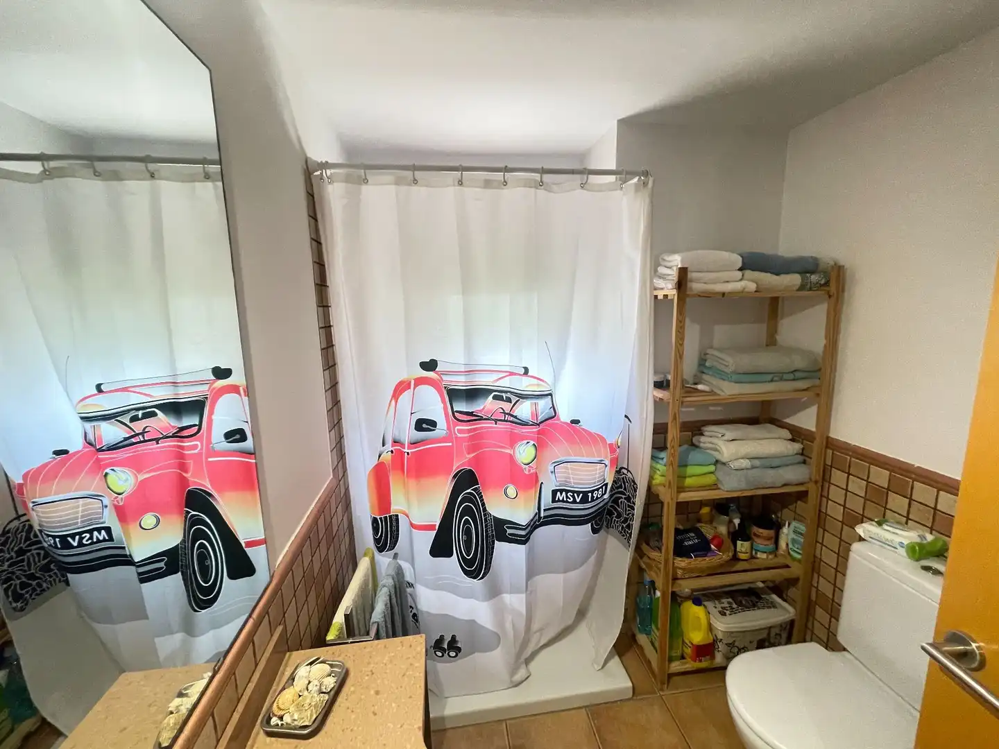 Bathroom of Flat for sale in Tivenys  with Air Conditioner, Heating and Terrace