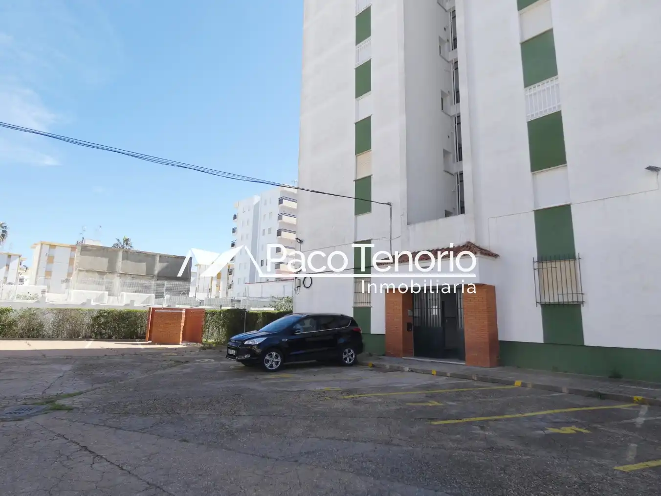 Aparcament de Pis de lloguer en La Antilla amb Terrassa, Moblat i Forn