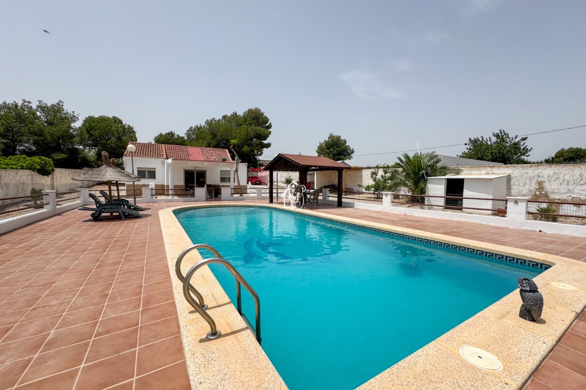 Piscina de Casa o xalet de lloguer en Pilar de la Horadada amb Aire condicionat, Piscina i Moblat