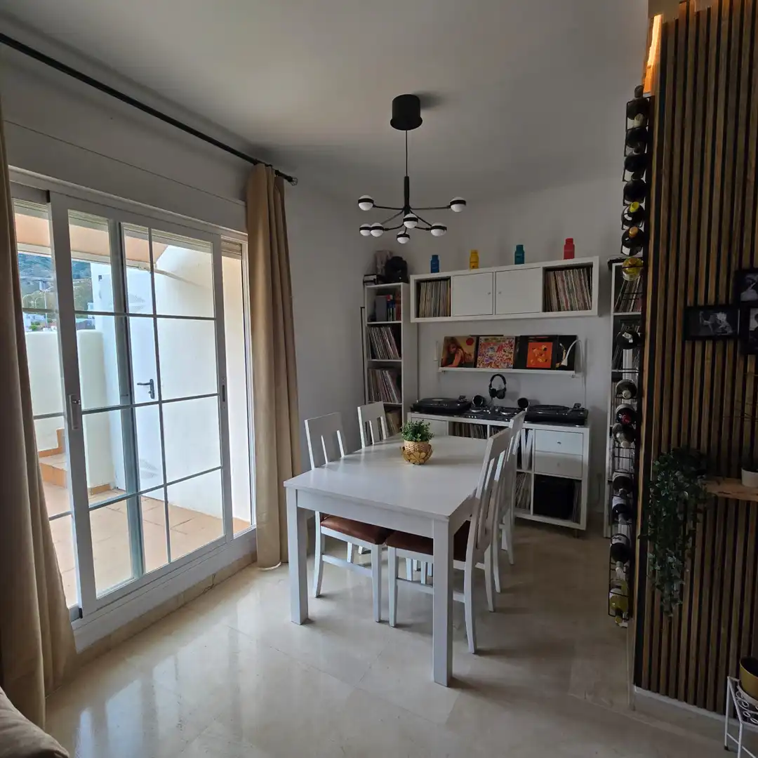 Dining room of Attic for sale in Benalmádena  with Air Conditioner, Terrace and Storage room
